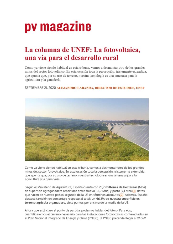 fotovoltaica desarrollo rural